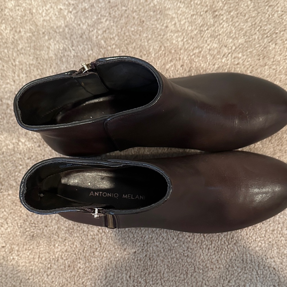 ANTONIO MELANI Women's Dark Brown Boots: NEVER WORN